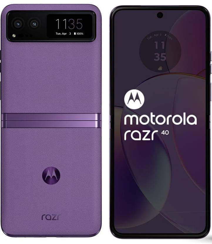 MOTOROLA razr 40 (Summer Lilac, 256 GB)  (8 GB RAM)