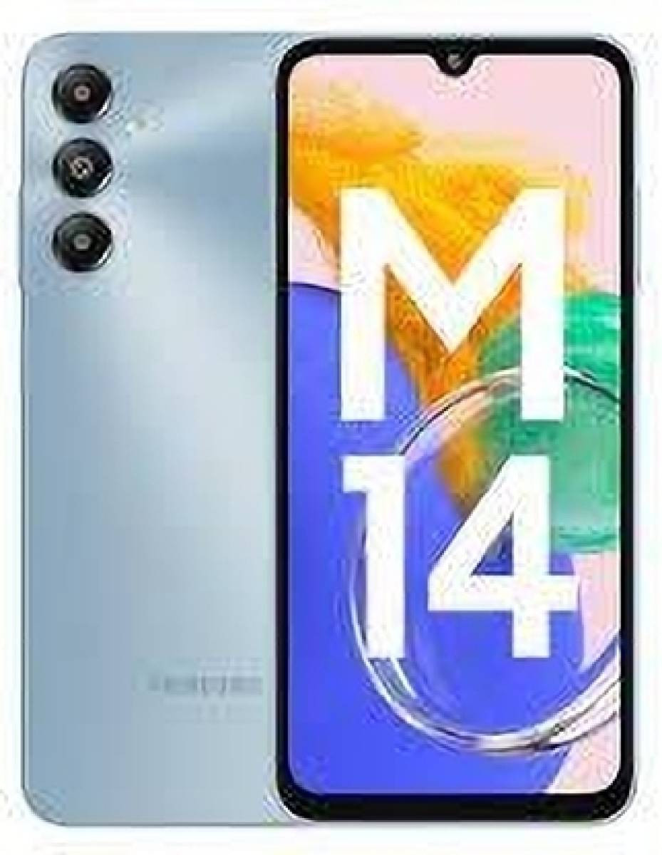 SAMSUNG Galaxy M14 4G (Arctic Blue, 64 GB)  (4 GB RAM)