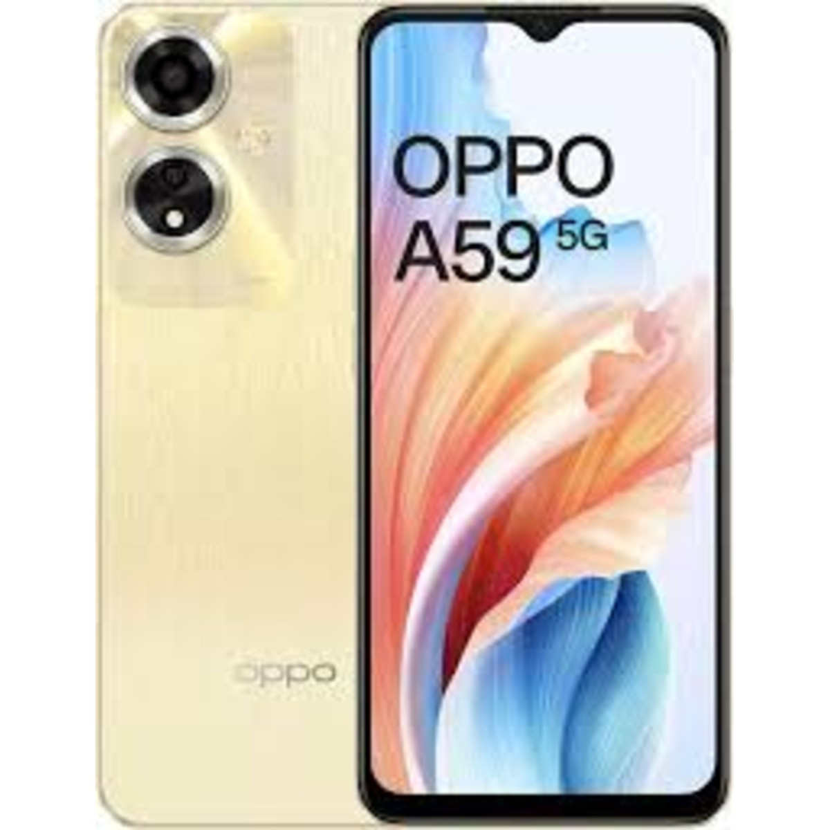 OPPO A59 5G (Silk Gold, 128 GB)  (6 GB RAM)