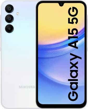 SAMSUNG Galaxy A15 5G (Light Blue, 128 GB)  (8 GB RAM)