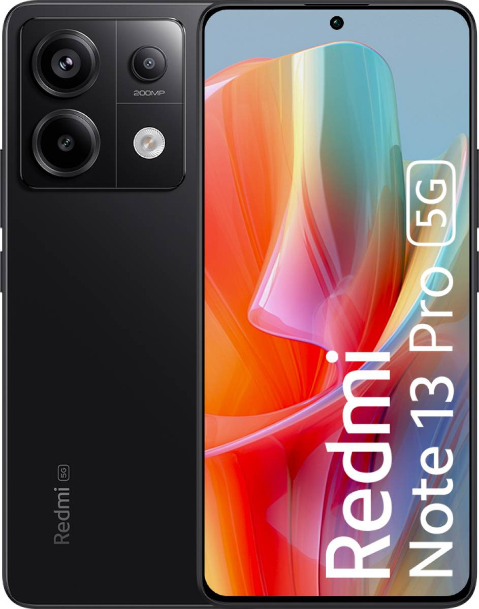 REDMI Note 13 Pro 5G (Midnight Black, 128 GB)  (8 GB RAM)