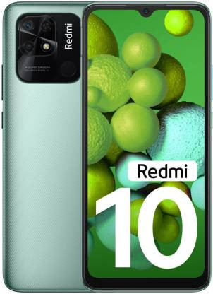 REDMI 10 (Caribbean Green, 128 GB)  (6 GB RAM)