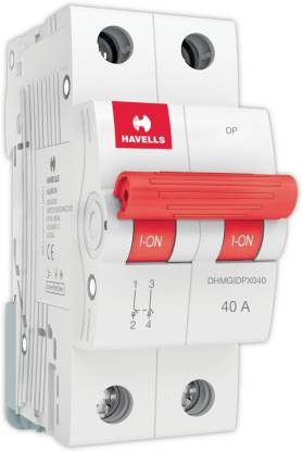 HAVELLS DP isolater 40 A MCB  (2)