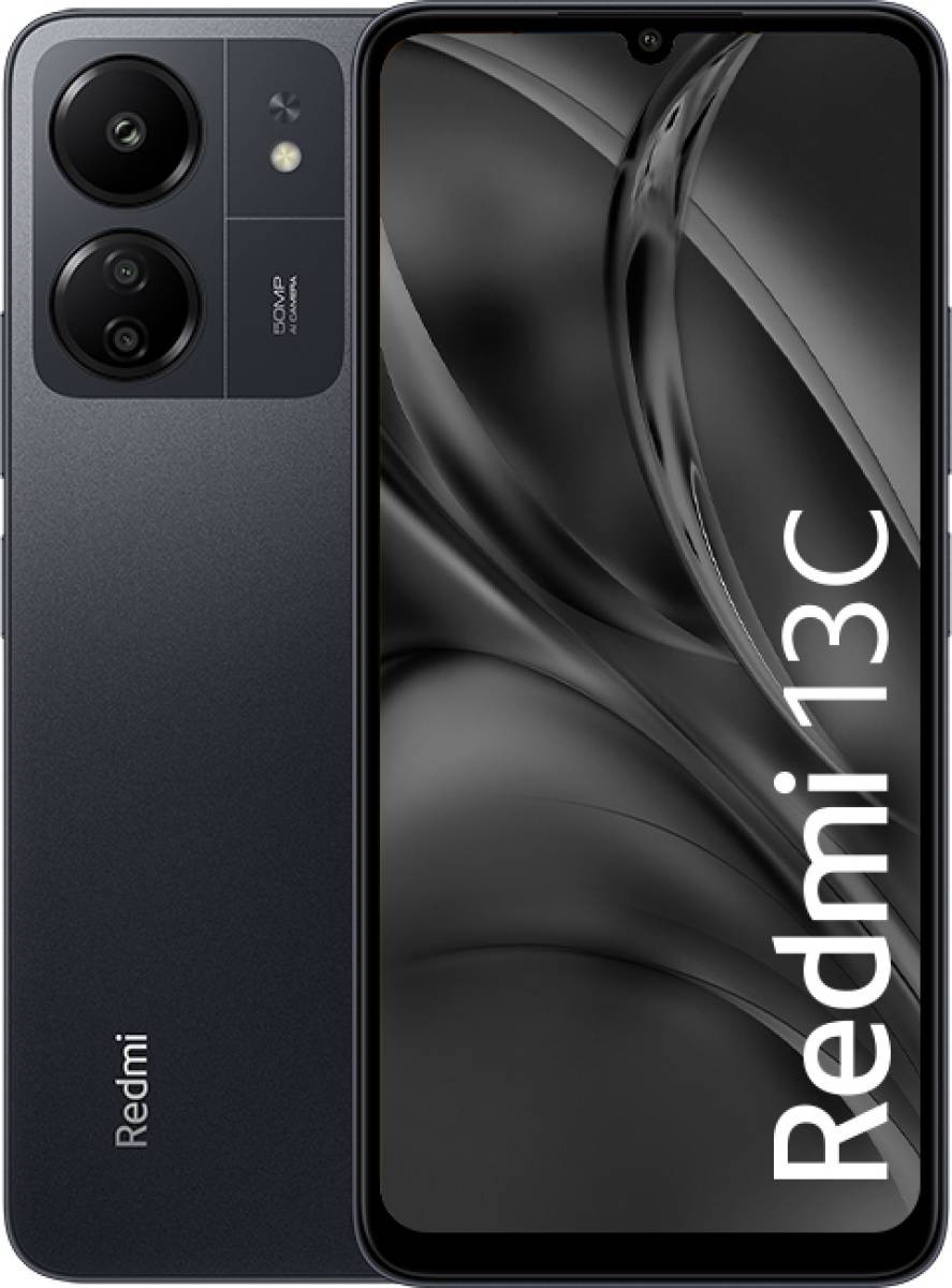 REDMI 13C (Stardust Black, 128 GB)  (4 GB RAM)