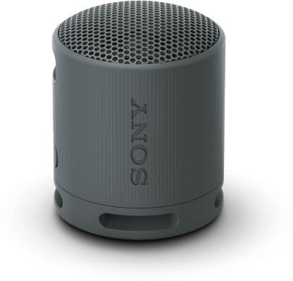 SONY SRS-XB100 Portable Super-Compact,Waterproof, 16Hrs Batt, Extra Bass,Built-In Mic Bluetooth Speaker  (Black, Stereo Channel)