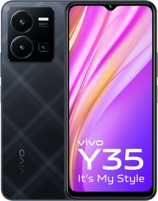 Vivo Y35 (Black, 128 GB)  (8 GB RAM)