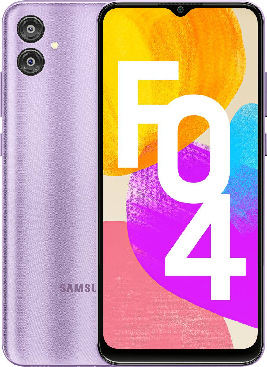 SAMSUNG Galaxy F04 (Jade Purple, 64 GB)  (4 GB RAM)