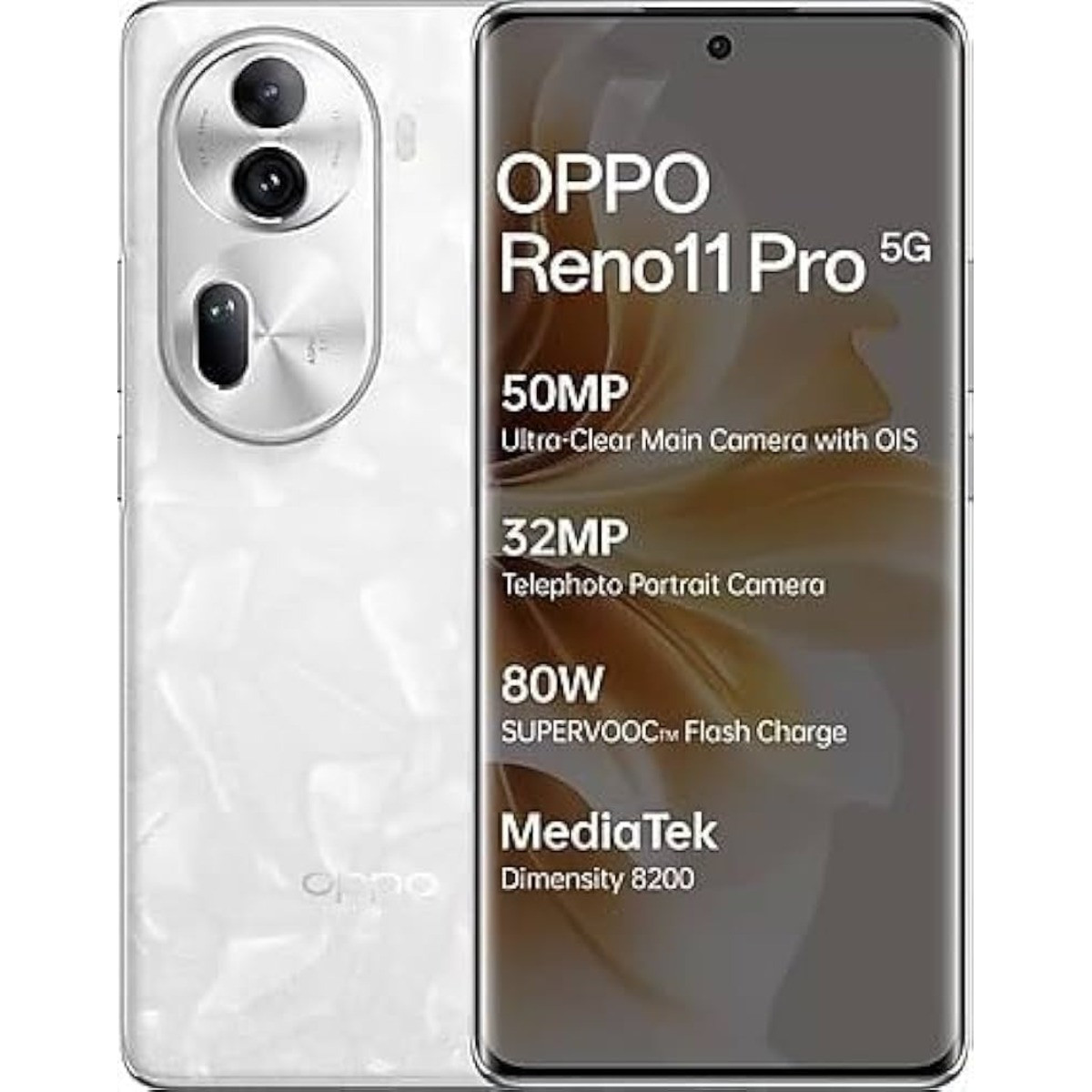 OPPO RENO11 PRO 5G (PEARL WHITE, 256 GB) (12 GB RAM)