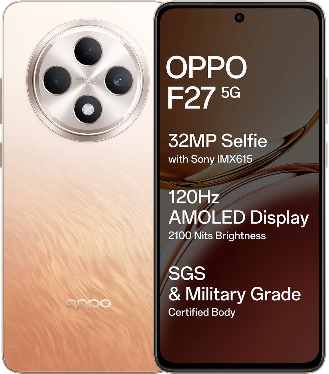 OPPO F27 5G (Amber Orange, 256 GB)  (8 GB RAM)