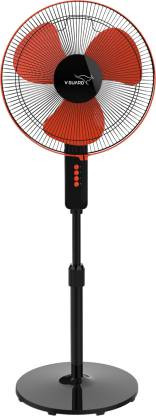 V-Guard Esfera STS Plus 2 in 1 Convertible (Red Black) 400 mm 3 Blade Pedestal Fan  (Red Black, Pack of 1)