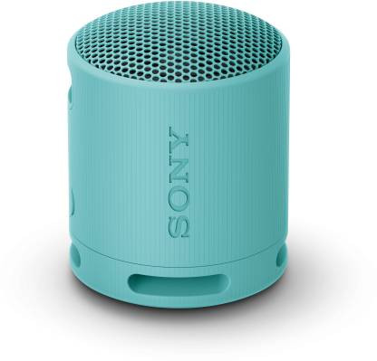 SONY SRS-XB100 Portable Super-Compact,Waterproof, 16Hrs Batt, Extra Bass,Built-In Mic Bluetooth Speaker  (Blue, Stereo Channel)