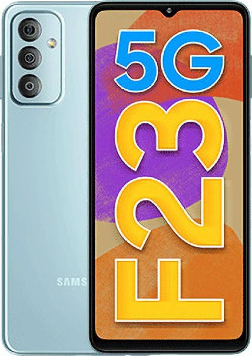 SAMSUNG Galaxy F23 5G (Aqua Blue, 128 GB)  (6 GB RAM)