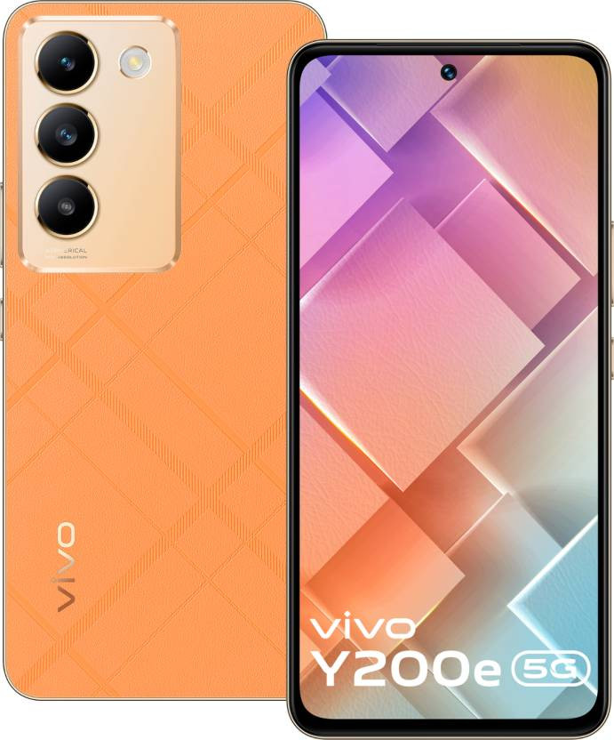 Vivo Y200e 5G (Saffron Delight, 128 GB)  (8 GB RAM)