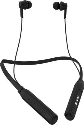 Aroma NB119 Jersey - 48 Hours Playtime Fast Charging Wireless Neckband Bluetooth Headset  (Black, In the Ear)