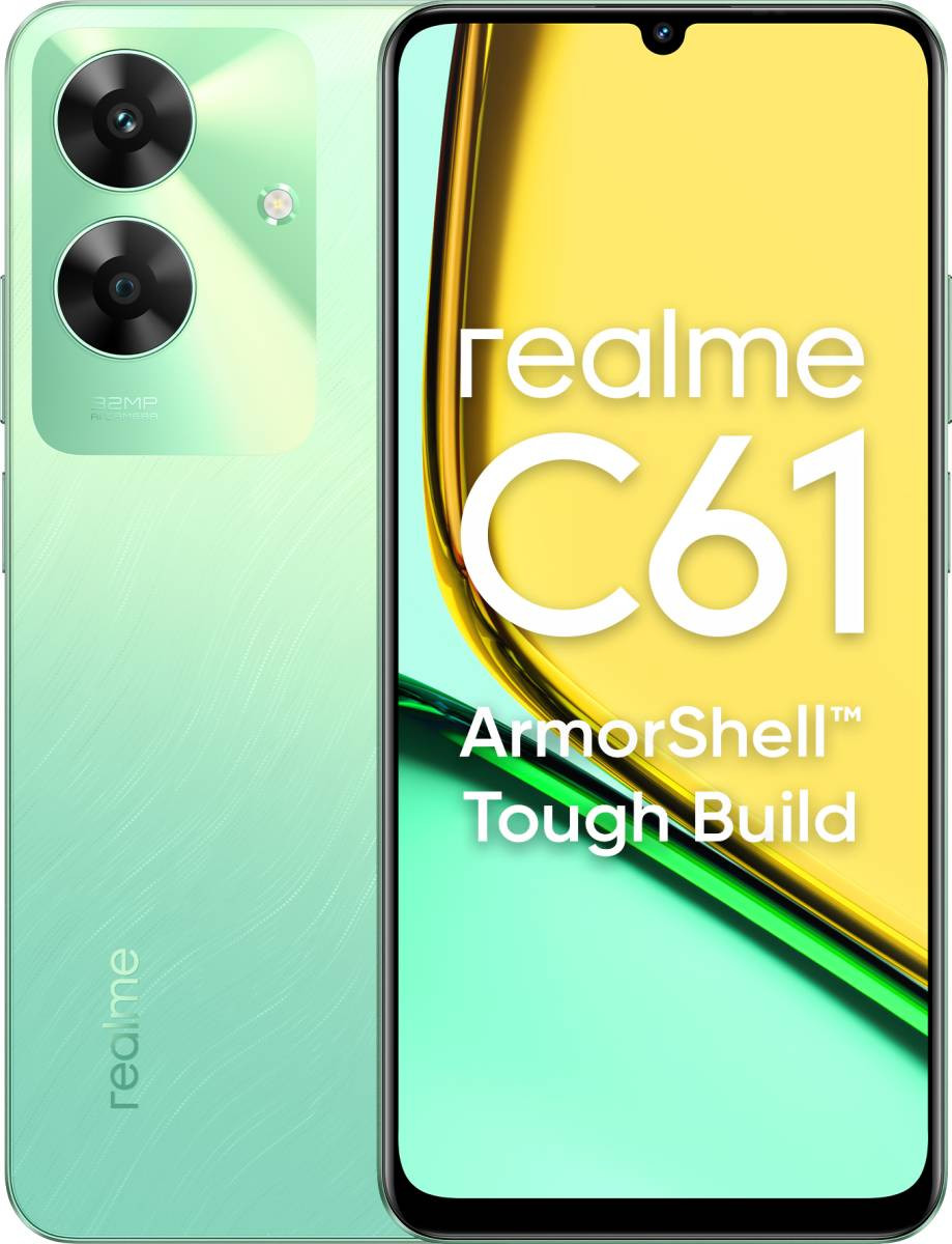 realme C61 (Safari Green, 64 GB)  (4 GB RAM)