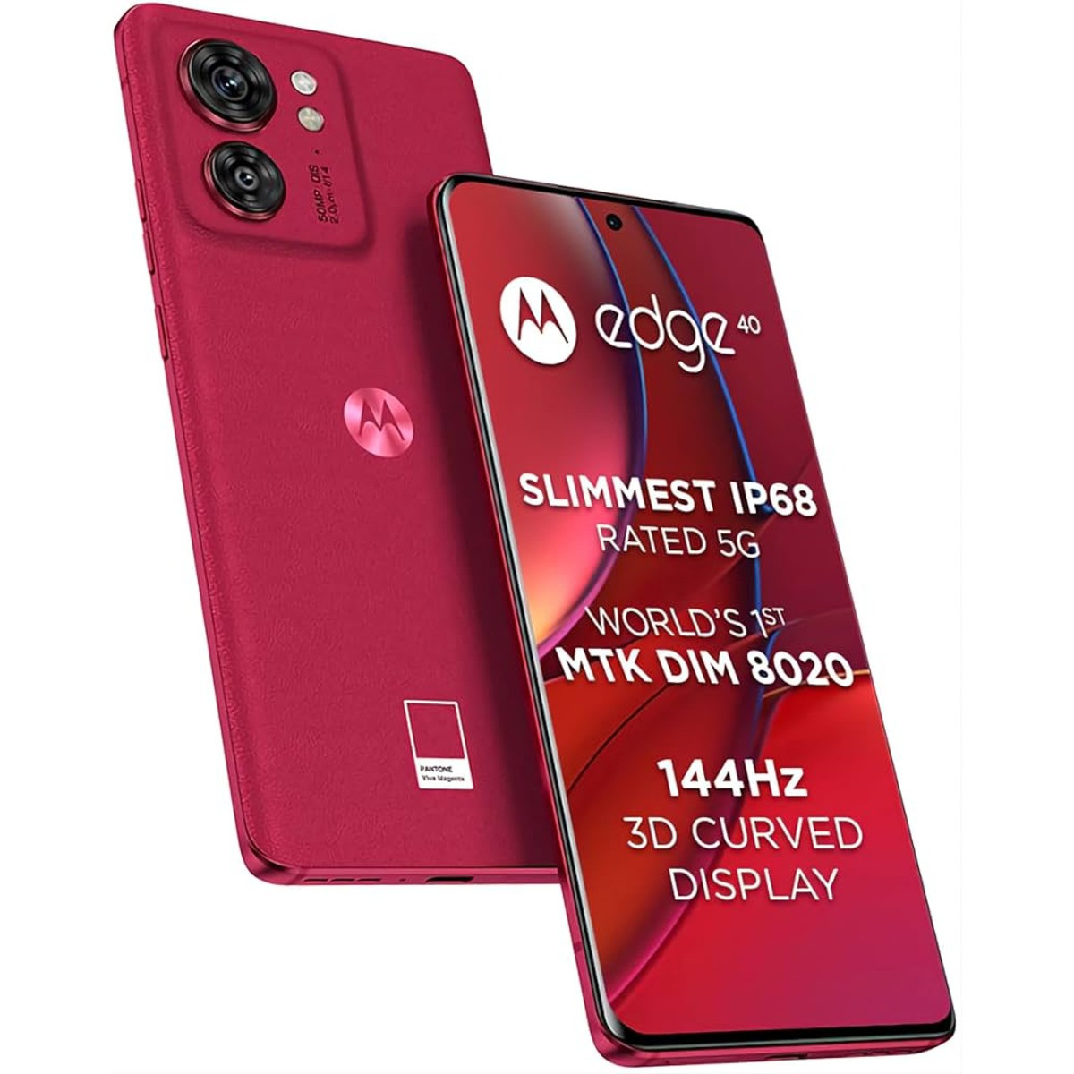 Motorola Edge 40 (Viva Magenta, 256 GB)  (8 GB RAM)