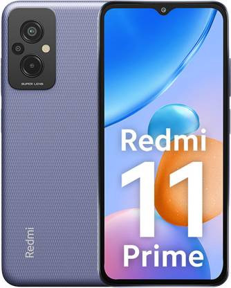 REDMI 11 Prime (Peppy Purple, 128 GB)  (6 GB RAM)