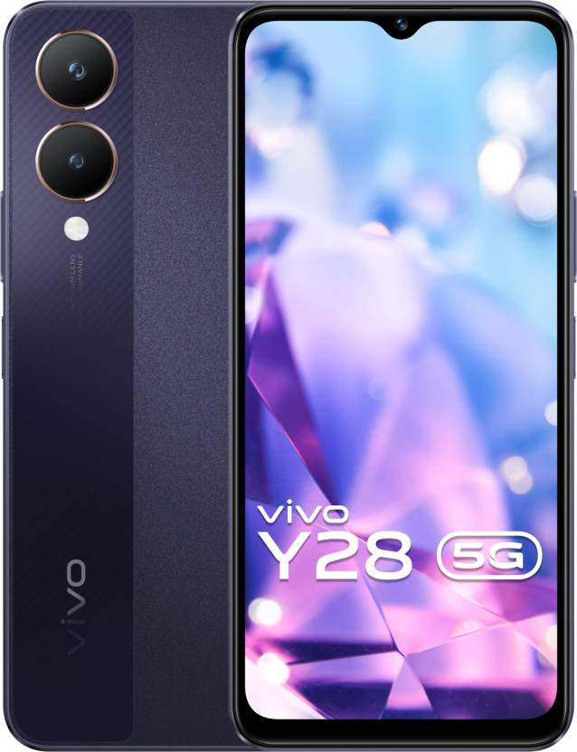 vivo Y28 5G (Crystal Purple, 128 GB)  (4 GB RAM)