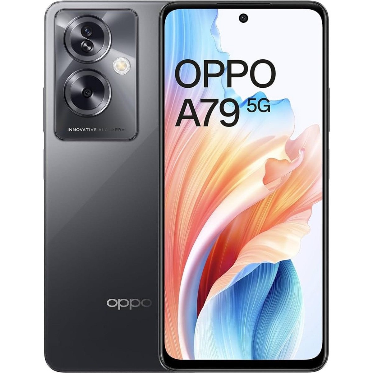 OPPO A79 5G (MYSTERY BLACK, 128 GB) (8GB RAM)