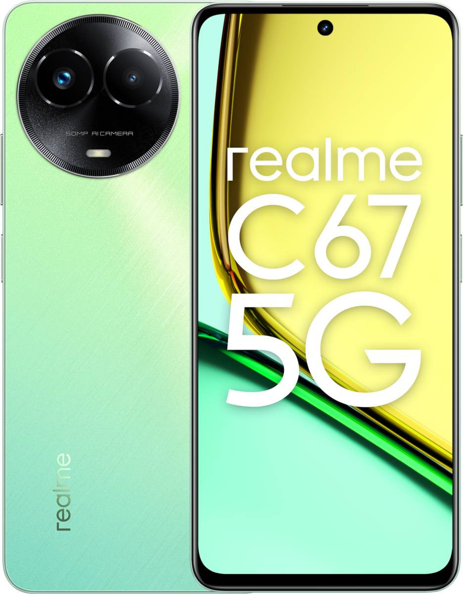 realme C67 5G (Sunny Oasis, 128 GB)  (4 GB RAM)