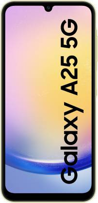 SAMSUNG Galaxy A25 5G (Yellow, 128 GB)  (8 GB RAM)